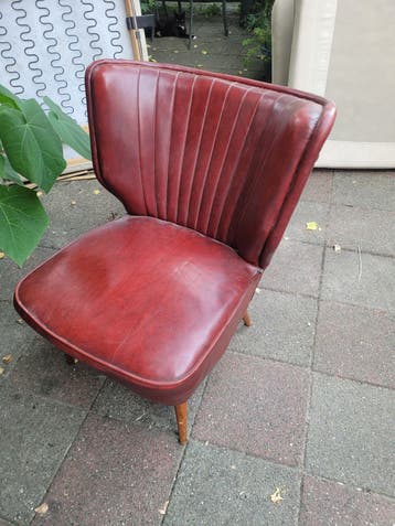 Leuke retro vintage stoel gratis