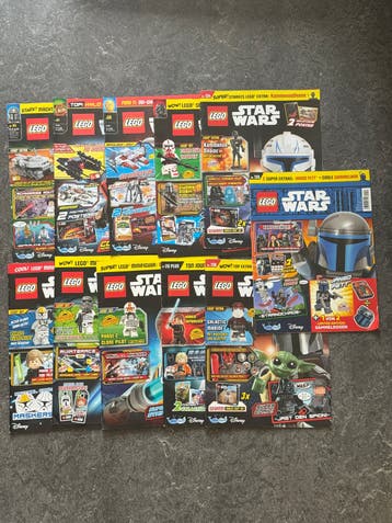 11 LEGO Star Wars Magazines