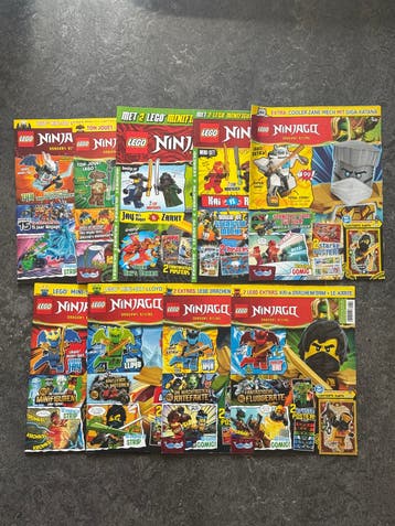 9 LEGO Ninjago Magazines