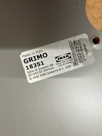 3 IKEA Grimo deuren (zonder scharnieren) tbc pax kast 201 cm