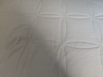 Gratis topper matras 160x210 cm