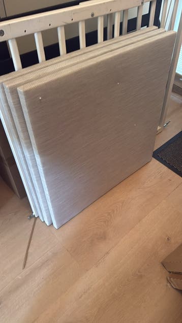 3 stoffen prikborden lichtgrijs IKEA - Gratis ophalen
