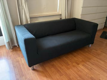Gratis Comfortabele 2-zitsbank, zwart, klippan IKEA