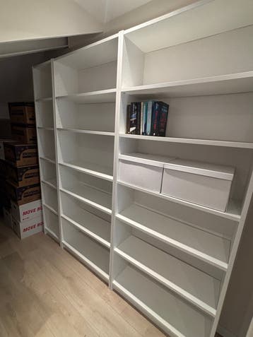 IKEA Billy Boekenkasten - 2x 80cm, 1x 40cm breed, 202cm hoog