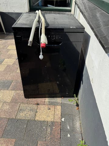 Inventum Vrijstaande Vaatwasser - Zwart Vvw6008ab