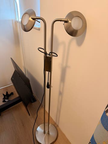 Vintage vloerlamp dimbaar
