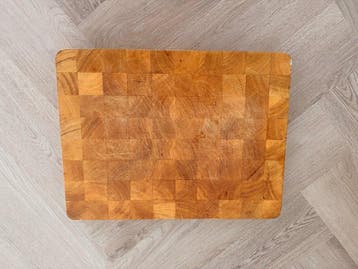 Robuuste houten snijplank - Gebruikt