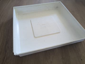 Lekbak wasmachine