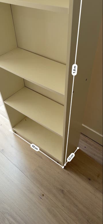 IKEA Boekenkast - Beige/Crème
