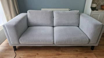 Ikea grijs 2-zitsbank met wasbare hoezen