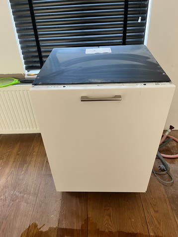 Whirlpool vaatwasser - inbouw, gebruikt