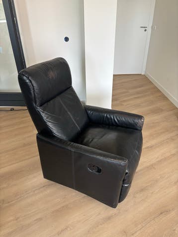 Gratis zwarte opa stoel