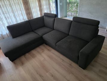 Ikea Hoekbank met 2 hoofdsteunen