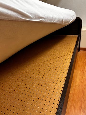 Eenpersoonsbed met matras (90x200)