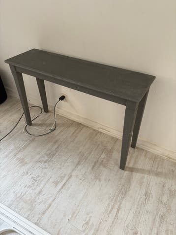 Gratis Smal bijzettafeltje / sidetable 115x35x65 cm