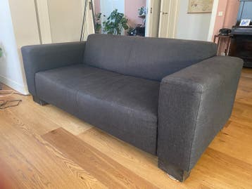 2x Antracietgrijze banken - Gratis af te halen