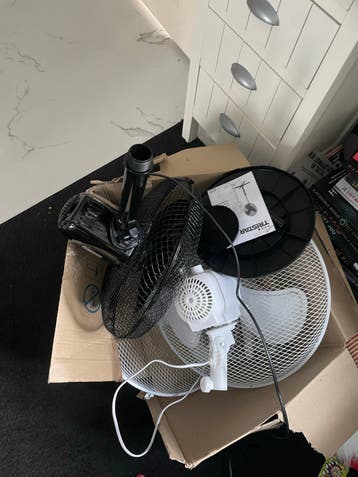 Ventilator onderdelen - niet compleet