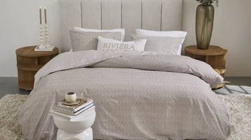 Riviera Maison Twisted dekbedovertrek 140x200/220