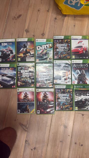 GRATIS  DIV  SPELLEN XBOX 360 VOOR KINDEREN