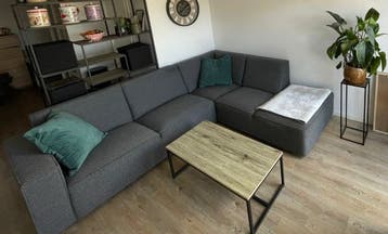 Grijze Hoekbank / Loungebank