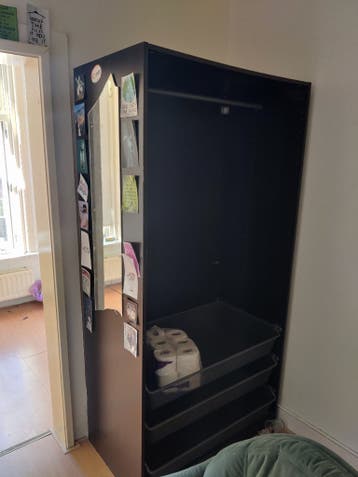 IKEA Pax Kledingkast zwart