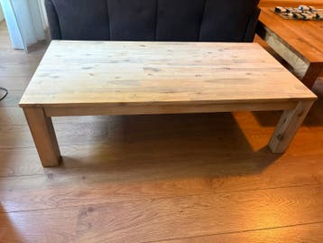 houten salontafel -