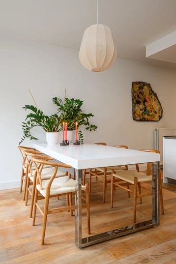 GRATIS OPHALEN 29 JUNI - Witte hoogglans eettafel