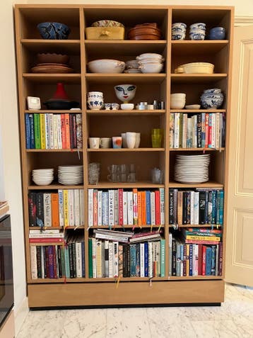 Boekenkast beuken