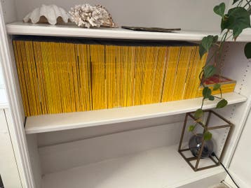 Grote collectie National Geographic tijdschriften