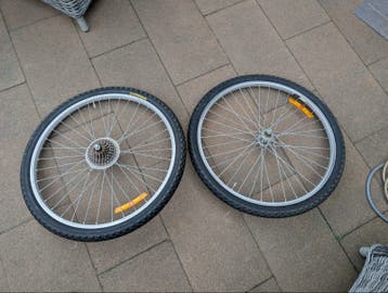 26 inch fietswielen, gratis af te halen