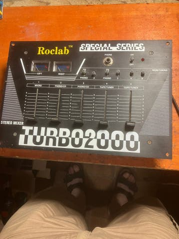 Roclab Turbo 2000 mengpaneel