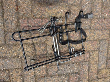 Buggydrager voor op de fiets
