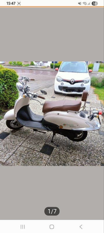 Retro scooter gevraagd eventueel zonder kenteken
