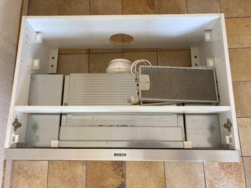GRATIS Bosch uitschuifbare afzuigkap
