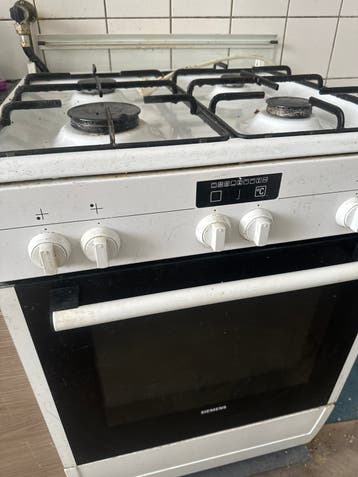 Siemens Vrijstaande Oven met Gasfornuis