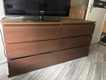 Ikea ladekast met 6 lades (mist 1 plankje) (moet weg)