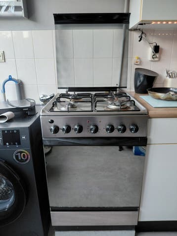 Gasfornuis met oven