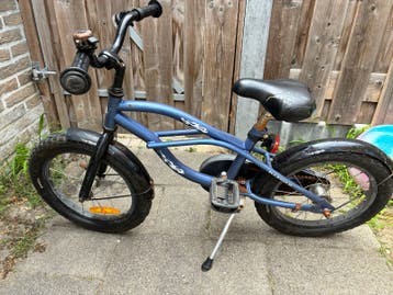 Kinderfiets 16 inch - Blauw (Gebruikt)