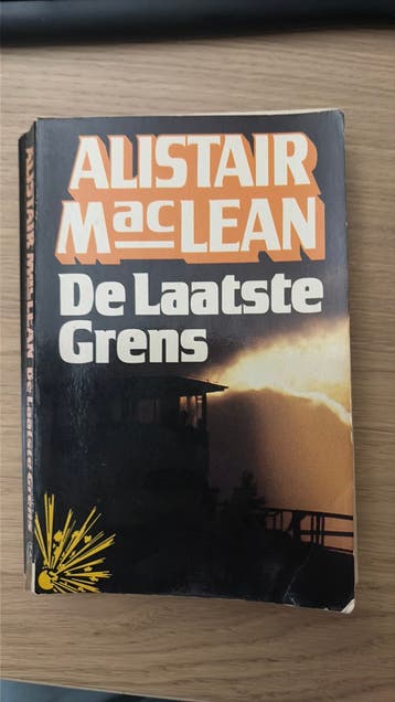 Boek paperback “de laatste grens”