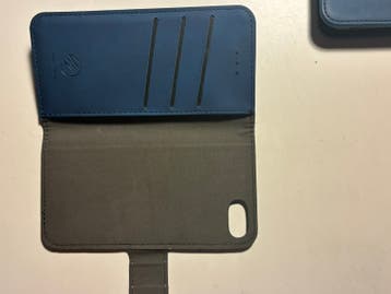 Telefoon klaphoesje met pasjes/cash geld houder