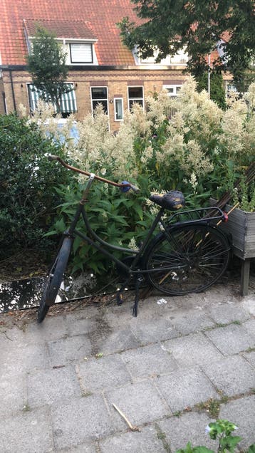 Gratis: oude stadsfiets