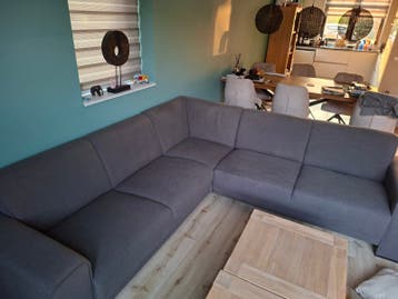 Hoekbank antraciet 240x240cm - Gratis af te halen