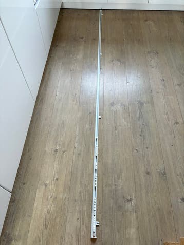 Luxe gordijnrails 226 cm gratis afhalen