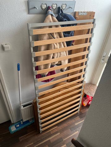 Eenpersoonsbed met lattenbodem