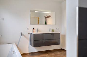 Gratis ophalen! Badkamer spiegel met lamp
