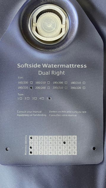 Gratis waterbedzakken