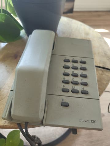 Vintage PTT Vox 120 Telefoon - Jaren '80 Design