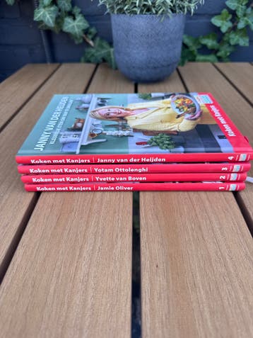 Kookboeken Koken met Kanjers - Janny, Yotam, Yvette, Jamie
