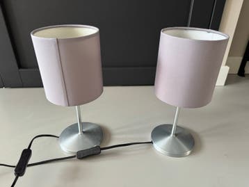Set van 2 nachtkastje lampjes - gratis af te halen
