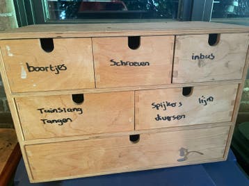 Gratis afhalen opberg kastje Ikea